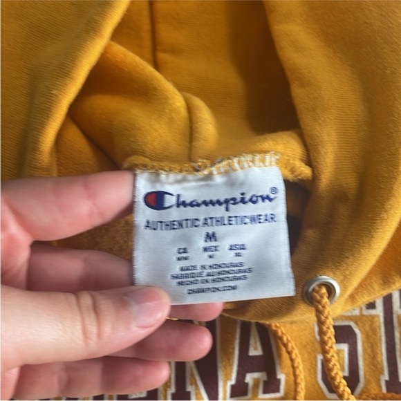 Champion Arizona State Sun Devils Size Medium Hooded Sweatshirt. - Picture 4 of 6